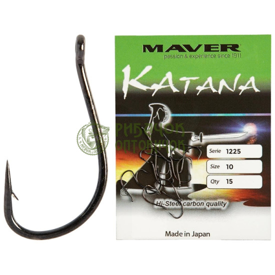 Гачок Maver Katana 1225A №12 (15шт/уп)