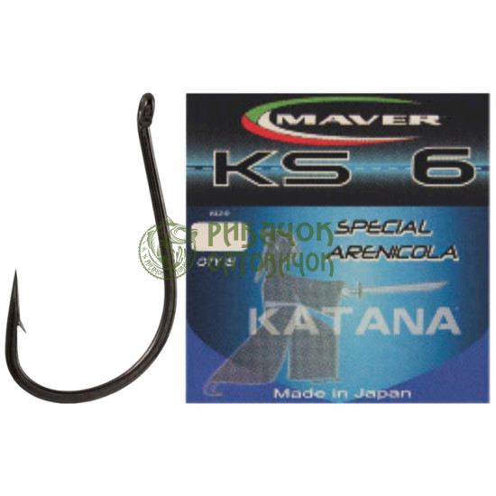 Гачок Maver Katana KS06A №13 (15шт/уп)