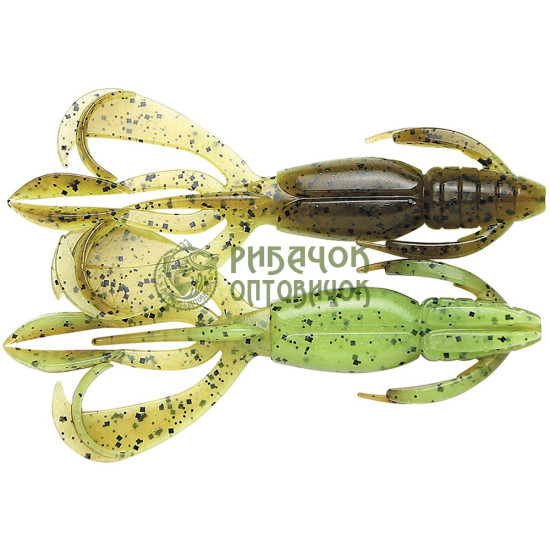 Keitech Crazy Flapper 2,4 (10 шт/уп) к:401 green pumpkinpp.chart