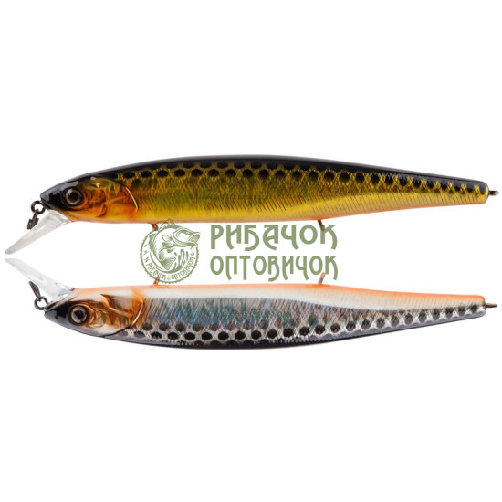 Воблер Jackall MagSquad 128SP 128mm 21.0g HL Gold@ Silver&Black
