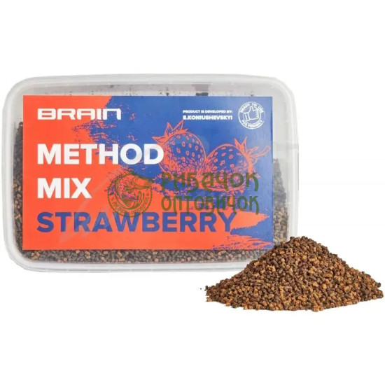 Метод Мікс Brain Strawberry (полуниця) 400g