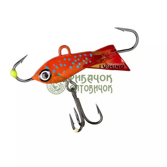 Балансир Viking Fishing Yeti Ice Jig 20mm 3.0g #7 Coral Trout