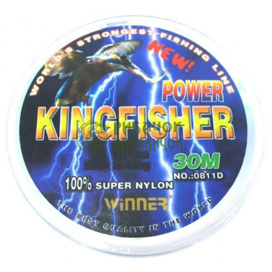 Волосінь King Fisher 30 м, 0,18 mm (Multicolor)
