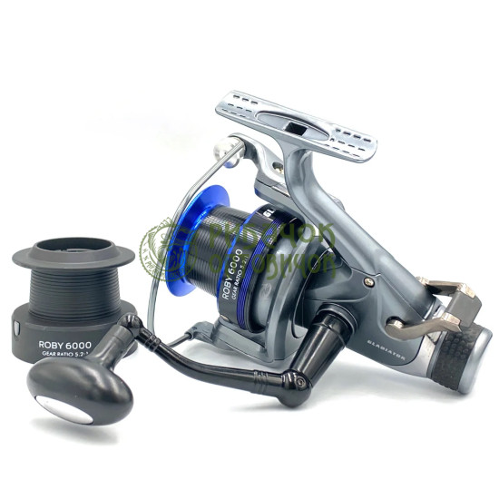 Котушка "Gladiator" 5+1 ROBY 5000 (Baitrunner)