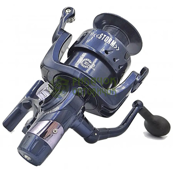 Котушка "Gladiator" 3bb STORM 6000 (Baitrunner) plastic
