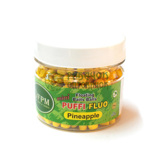 Fluo Carp Puffi mini Pineapple N-Butyric 25gr & Ананас