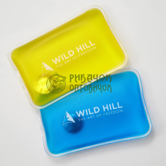 Грілка для рук Wild Hill reusable hand warmer M (10*6.5см. Х 2шт.) жовто-блакитний