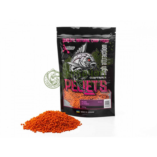 Метод-Стік Мікс Carptronik Пелетс 3мм. Plum (слива) 250гр.