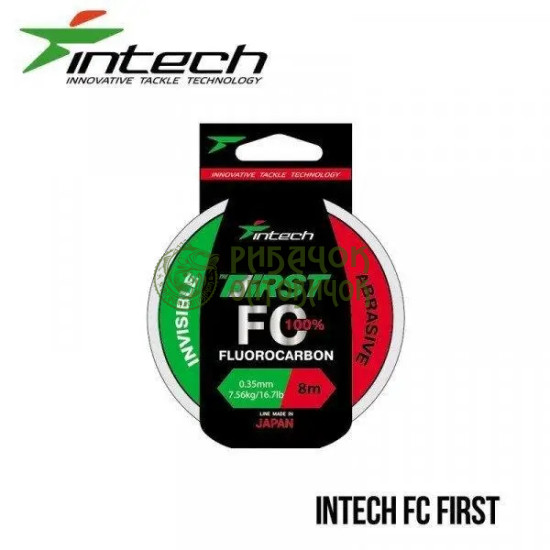 Флюрокарбон Intech First FC 8м, 0.60мм 19.42 кг.