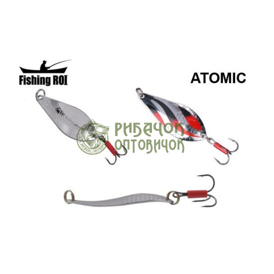 Блешня Fishing ROI Atomic 19gr 2008 (уп5шт) (M122)