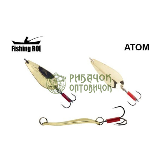 Блешня Fishing ROI Atom 14gr 002 (уп5шт) (M122)