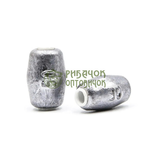 Грузило на товсстолоба з трубкою, 30 гр.