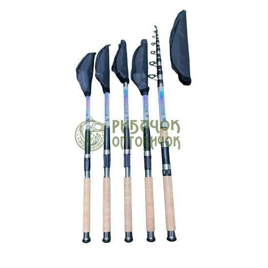 Спінінг телескопічний APACHE NAVIGATORS  2,10 м 80-150G