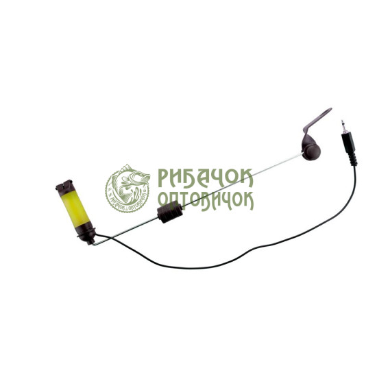 Свингер Fishing ROI Bite Indicator на планці з підключенням (жовтий)