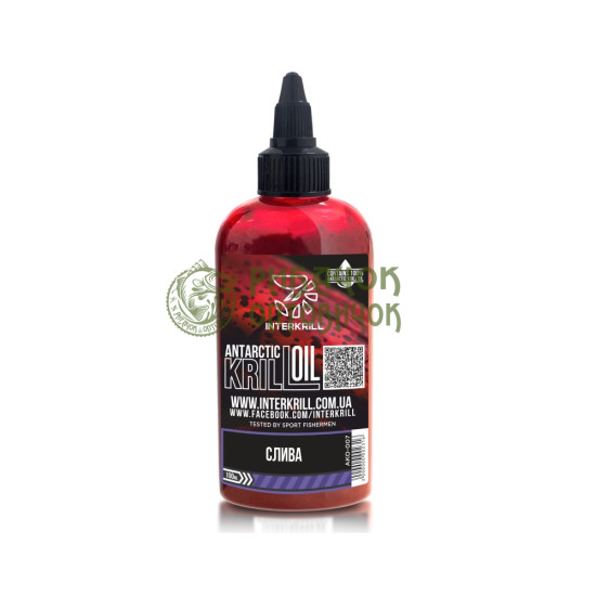 INTERKRILL Крилева олія "KRILL OIL" Слива, 100мл. (ящик 15шт.)