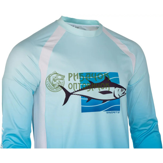 Реглан Favorite Basic Jersey Tuna 2XL Блакитний