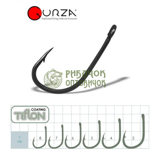 Гачок Gurza CLASSIC BOILIE # 8 PTF 8 шт. x 10