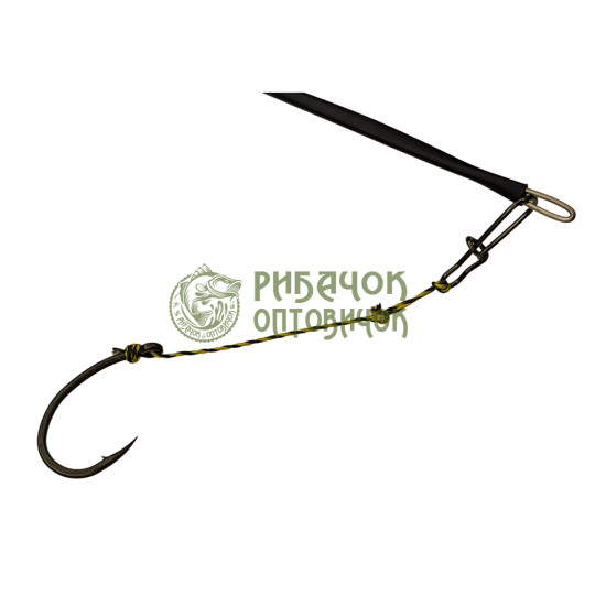 "Silver Carp Rigs" Снасть на товстолоба Придонна 2 гачки