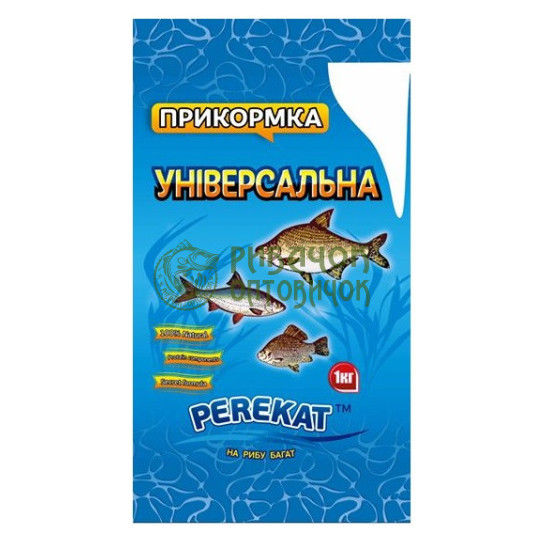 Прикормка PEREKAT універсал Часник-чебрець 1кг.