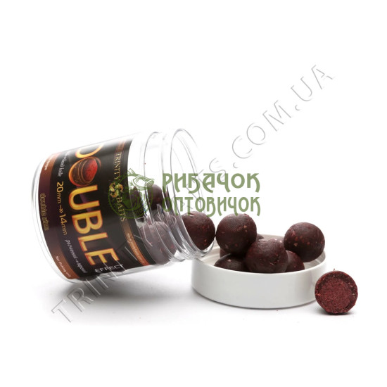 Trinity Baits Бойли насадочні Double 20=14 мм RED FISH 100г (шт.)