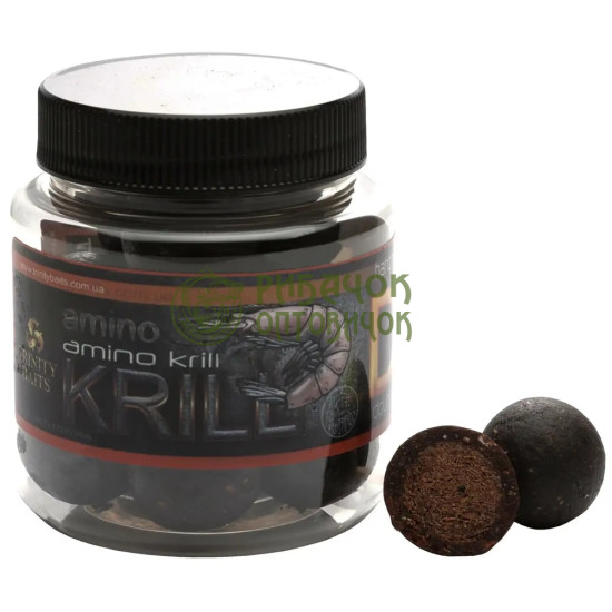 Trinity Baits Бойли насадочні Double 20=14 мм KRILL-amino 100г (шт.)