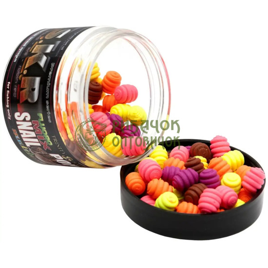 Trinity Baits Поп ап SNAIL SKR fluoro mix 10*6мм
