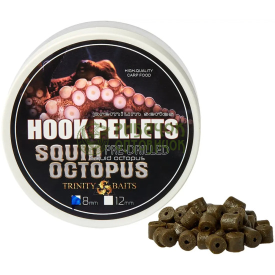 Trinity Baits Пелец насадочний Squid octopus 8 мм 90 г