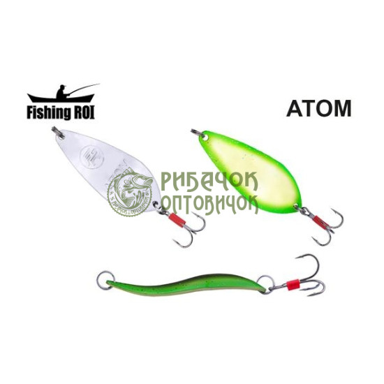 Блешня Fishing ROI Atom classic 14gr 153 (5шт/уп)