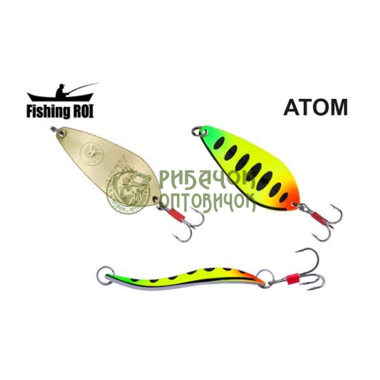 Блешня Fishing ROI Atom classic 14gr 184 (5шт/уп)