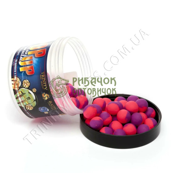 Trinity Baits Поп ап Two colors Squid-plum 10 мм 25 г
