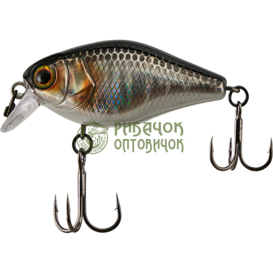 Воблер Jackall Chubby 41F 41mm HL Silver & Black