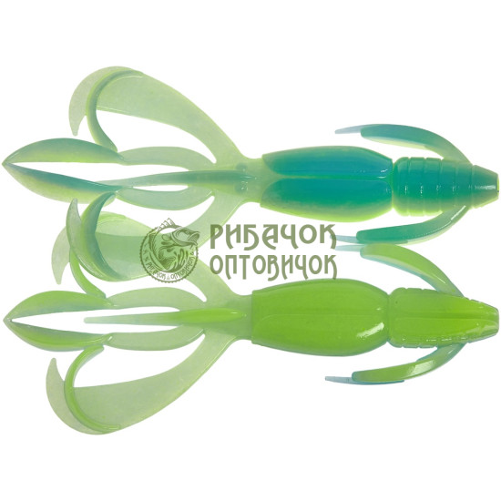 Keitech Crazy Flapper 4,4 (6шт/уп) к:pal#03 ice chartreuse