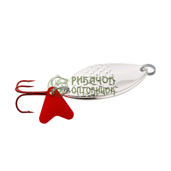 Блешня SPINNEX Акустика PERCH - 15г(срібло/срібло) PR Acustic -2- S/S