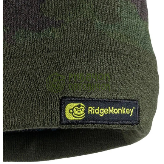 Шапка RidgeMonkey Bobble Beanie Hat Camo