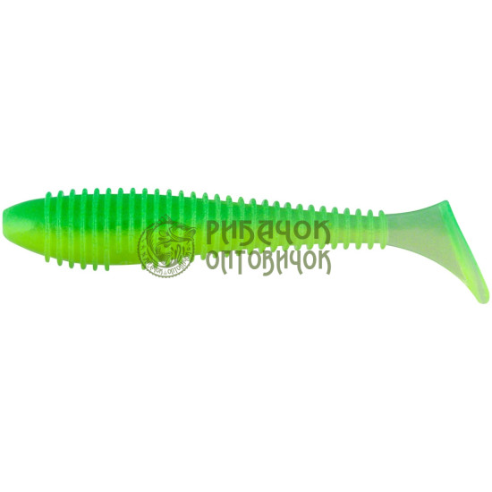 Keitech Swing Impact FAT 4.8 (5 шт/уп.) к:ea#11 lime chartreuseglow