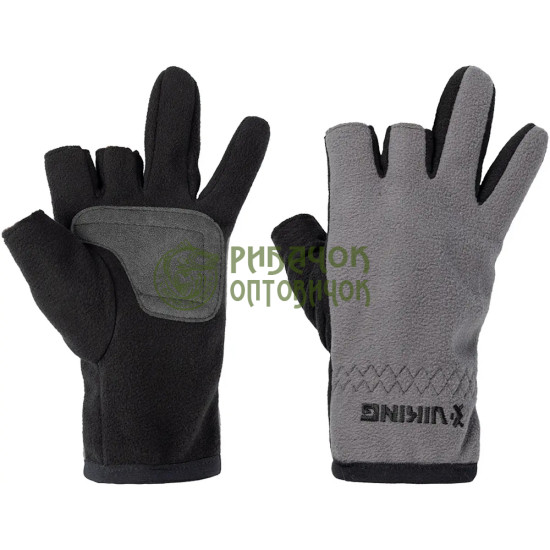 Рукавички Viking Fishing Ice Master Gloves M (fleece) classic к:grey-graphite