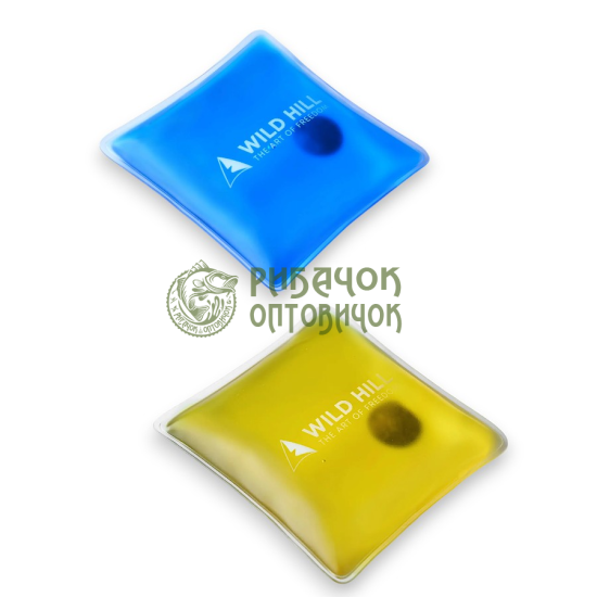 Грілка для рук Wild Hill reusable hand warmer L (9*9см. Х 2шт.) жовто-блакитний