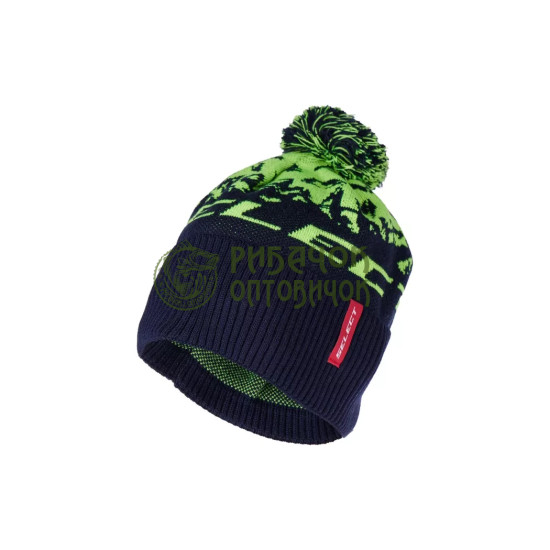 Шапка Select Pompon Hat 58 Black Green