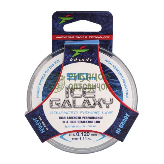 Волосінь Intech Galaxy Ice Line 50m (0.167mm, 2.45kg)