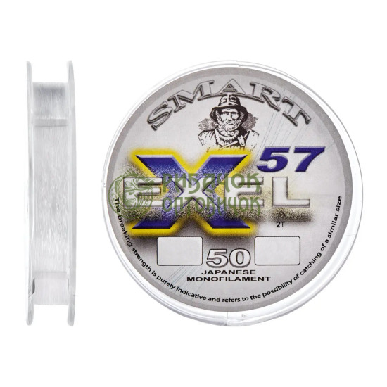 Волосінь Smart Exel 57 50m 0.09mm 1.8kg