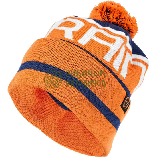 Шапка Brain з помпоном 56 к:blue/orange