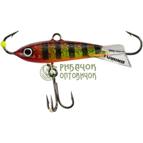 Балансир Viking Fishing Yeti Ice Jig 30mm 5.0g #17 Brown Perch