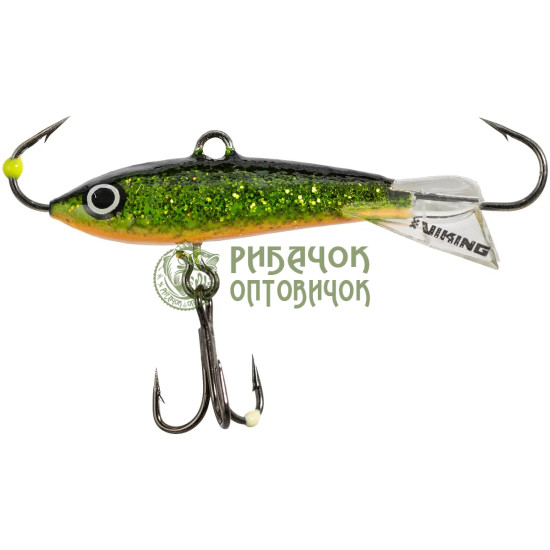 Балансир Viking Fishing Yeti Ice Jig 30mm 5.0g #18 Golden Green