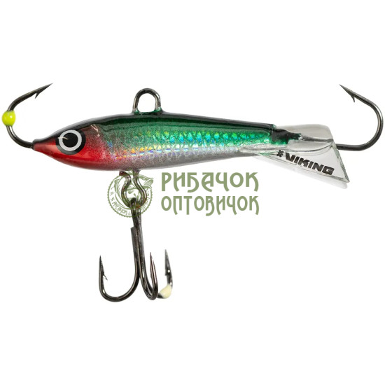 Балансир Viking Fishing Yeti Ice Jig 30mm 5.0g #19 Green Anchovy