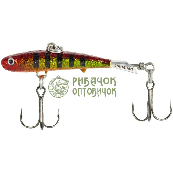 Балансир Viking Fishing Mate Ice Jig 40mm 6g #17 Brown Perch