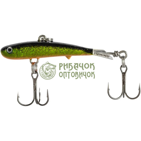 Балансир Viking Fishing Mate Ice Jig 40mm 6g #18 Golden Green