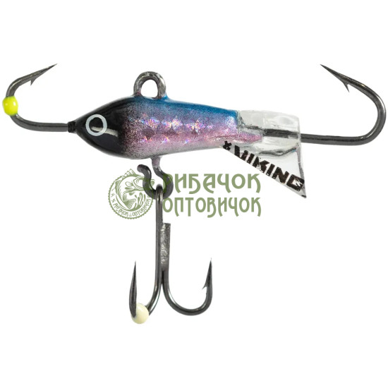 Балансир Viking Fishing Yeti Ice Jig 15mm 1.5g #01 Blue Glam