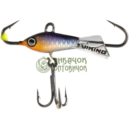 Балансир Viking Fishing Yeti Ice Jig 20mm 3.0g #20 Violet Anchovy