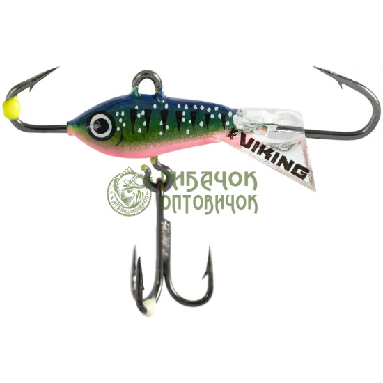Балансир Viking Fishing Yeti Ice Jig 20mm 3.0g #22 Kingfisher Pink