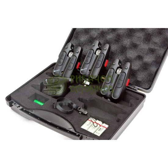 Набір сигналізаторів GLADIATOR RF1118 3+1 Black з пейджером